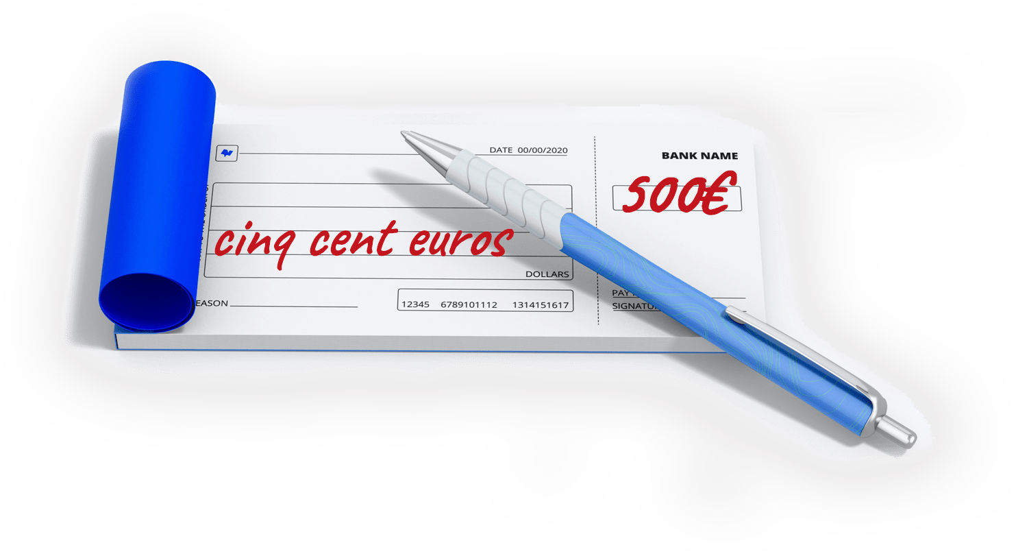 ACTIVITÉ : GAGNEZ UN CHÈQUE DE 100€
